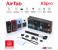 AIRTAB X5 Pro 4K Digital Camera | 1400mAh Battery, 120° Wide Angle & Magnetic Action Camera (BLACK) 2 in UAE