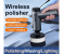 High Speed Car Polisher Buffer Polishing Machine 3000RPM ABS Body for Automotive Detailing Surfaces Restorations Electric Buffer for Detailing 1 in UAE