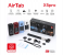 AIRTAB X5 Pro 4K Digital Camera | 1400mAh Battery, 120° Wide Angle & Magnetic Action Camera (RED) 2 in UAE