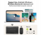Ultra-Slim Bluetooth Keyboard Portable Mini Wireless Keyboard Rechargeable for Apple iPad iPhone Samsung Tablet Phone Smartphone iOS Android Windows (10 inch black) 2 in UAE