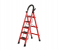  5-Step Foldable Step Ladder with Anti-Slip Wide Pedals and Foam Grip Handrail 1 in UAE