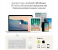 Ultra-Slim Bluetooth Keyboard Portable Mini Wireless Keyboard Rechargeable for Apple iPad iPhone Samsung Tablet Phone Smartphone iOS Android Windows (10 inch white) 3 in UAE