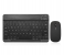 Ultra-Slim Bluetooth Keyboard Portable Mini Wireless Keyboard Rechargeable for Apple iPad iPhone Samsung Tablet Phone Smartphone iOS Android Windows (10 inch black) 1 in UAE