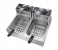  DENX DX4003 Double Tank Electric Deep Fryer, Stainless Steel, with Temperature Control, for Restaurant, French Fries & Fast Food 6 in UAE