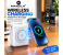 MAXDLA 10000mAh Power Bank with 15W Wireless Charging, 22.5W Fast Charging, Magnetic Suction Design, Built-In Type-C & Lightning Cables, Digital Battery Display, Portable Fast Charger for Smartphones 2 in UAE