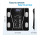 DENX DX1717 Smart Bluetooth Body Weight Scale with Body Composition Analyzer, BMI, Body Fat Monitor, Digital LCD Display, Ultra Slim Glass Design, App Connectivity (Up to 180 kg) 9 in UAE