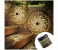 Solar Mandala Wall Light 7-Color Changing LED Weatherproof 1 in UAE