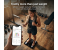 DENX DX1717 Smart Bluetooth Body Weight Scale with Body Composition Analyzer, BMI, Body Fat Monitor, Digital LCD Display, Ultra Slim Glass Design, App Connectivity (Up to 180 kg) 5 in UAE