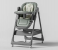 Newborn High Chair KD505 Metal Frame High Quality ASH 1 in UAE