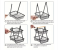 3-Tier Metal Storage Basket With Wooden Handle 3 in UAE