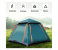 4 Door Automatic Tent for 6 Persons 240 x 240 x 155 cm Oxford Cloth 5 in UAE