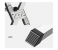 Folding Drying Rack Clothes Rack Floor-to-Ceiling Folding Indoor and Outdoor Stainless Steel Household Clothes Drying Rod,X-Frame Design Clothes. 4 in UAE