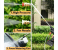 Generic 48V High Pressure Portable Washer 2 BATTERY Cordless Car Washing Gardening Tool Spray Gun - Black 3 in UAE