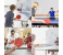 Portable Table Tennis Net Set 2 Meter with 2 Ping Pong Paddles & 3 Balls | Retractable Adjustable Table Tennis Net for Indoor & Outdoor | Fits Most Tables | Complete Ping Pong Kit 3 in UAE
