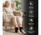 6 in 1 Rechargeable Ankle Massager with Heat & Vibration Therapy, Wireless Foot Relaxation Wrap, Led Display, Adjustable Straps, Portable Foot Massage for Home, Office, Gym, Sport & Travel 8 in UAE