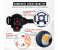 Cordless Knee Massager with 9 Level Heat, Vibration, Massage, Knee Pain Relief for Swelling Stiff Joints, Stretched Ligament and Muscles Injuries, Adjustable Straps,Red Light Physiotherapy Massage Suit for Family 5 in UAE