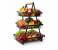 3-Tier Metal Storage Basket With Wooden Handle 1 in UAE