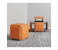  5 Pcs Rolling Stools for Coffee Table Space-Saving 360° Rotating PU Cush & Iron e Ideal for Living Room Modern Design 2 in UAE