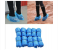  Disposable Shoe Covers Waterproof Elastic Overshoes 100 Pack Indoor & Outdoor Boot Protection Blue 1 in UAE