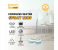 DENX DX2907 Cordless Water Spray Mop, Electric Spin Cleaning Mop with Water Tank, High-Speed Rotating Mop Head, Up & Down 90° Movement, Dual Cleaning Mop Pads, Spray Function with ON/OFF Button for Floor, Tile, Marble & Home Cleaning 3 in UAE