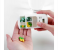 Mini Portable Pill Reminder Drug Alarm Timer Electronic Box Organizer LED Display Medicine Case Alarm Clock Reminder Pill Box 3 in UAE