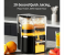 Electric Juicer Machine, 600ml Portable Twin Citrus Juice Maker, 18000r/rpm, 20s Rapid Juicing, Cold Press Lemon Squeezer, Fresh Hand Pressed Orange Juicers For Oranges, Lemon, Lime, Grapefruit black 3 in UAE