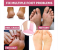 Moisturizing Gel Socks with Rose Oil, Pack of 1 (Free Size, pink) 4 in UAE