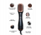 Joy Professional Styling Brush, 2 In 1 Professional Hair Dryer Brush Negative Ion Blow Dryer Straightening Brush Hot Air Styling Comb Electric Hair Straightener Styler 2 in KSA
