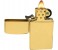 Zippo 1654B Slim Solid Brass Lighter Gold 3 in UAE