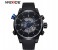 Weide WH 3401PU Mens Analog and Digital Watch Black and Blue 1 in UAE