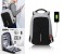 Anti-Theft Backpack 18 Inch with USB Port Grey 1 in OMAN