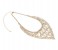 Multi layer Necklace set 33071 Gold and White 2 in OMAN
