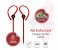 Promate Jazzy In Ear Wired Earhook Headphones with Built-In Microphone, Red 4 in UAE