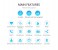Waterproof IP68 OLED Round Colour Display Bluetooth Smart Watch with Blood Pressure Heart Rate Monitor Fitness Band Touch Screen Sports Wristband Pedometer Watch Q8 Multicolor 4 in OMAN