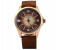 Curren 8155 Leather Strap Quartz Analog Watch For Men Coffee 1 in UAE