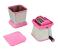 Olympia OE511 Stainless Steel Manual Onion Cutter - Pink 2 in UAE