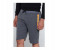 Lynk LY10025 Slim Fit Biker Design Strechable Short For Men L - Grey 4 in UAE