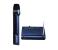 Olsenmark OMMP1240 Wireless Microphone with Reciever System - Black 1 in OMAN