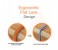 Promate Lacey Flat Trendy Tangle Free Lace Design Headphones with Built-in Microphone, Orange 7 in UAE
