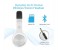 Promate Tango-Bt Foldable On-Ear Wireless Stereo Headset with Built-In Music Controls, White 2 in UAE