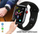 Unisex Smart Watch with Orginal Size of iWatch,All IOS, Android Phones for Zen H44 - Black 1 in UAE