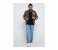 Lynk LY10038 Printed Bomber Jacket For Men XL - Green 3 in UAE