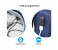 Promate Metro-BP 13-inch Travel Laptop Backpack with USB Charging Port - Blue 5 in UAE