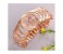 Swissmark SMWK200 Link Design Stainless Steel Analog Watch for Women, Rose Gold 2 in OMAN