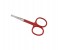 Tips & Toes TT-025 Stainless Steel Safety Ear & Nose Scissors - Red 1 in UAE