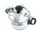 Royalford RF7599 3 Litre Aluminium Pressure Cooker - Silver 2 in UAE