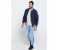Petro OU10072 Men Solid Puffer Jacket 3XL- Blue 3 in UAE