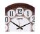 Geepas GWC4803 Taiwan Movement Wall Clock, White & Brown 4 in UAE