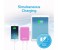 Promate VolTag-10 10000 mAh Compact Portable Charger Power Bank with Dual USB Port, Pink 7 in OMAN
