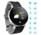 Waterproof IP68 OLED Round Colour Display Bluetooth Smart Watch with Blood Pressure Heart Rate Monitor Fitness Band Touch Screen Sports Wristband Pedometer Watch Q8 Multicolor 2 in OMAN